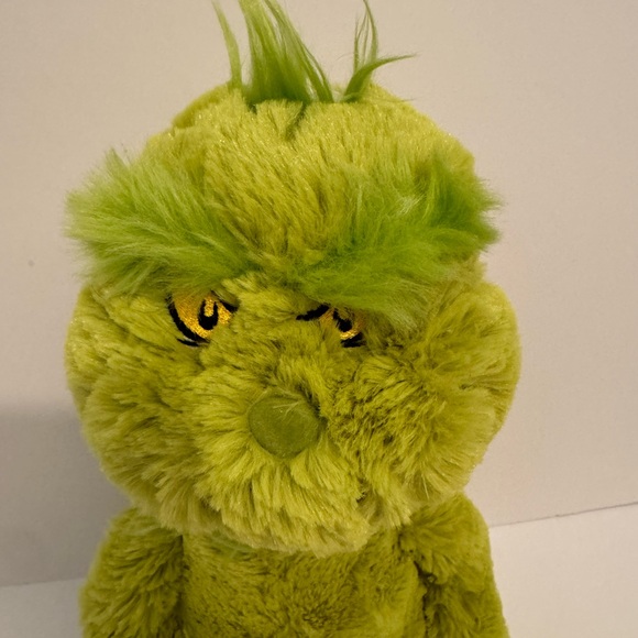Aurora Dr Seuss 14” Grinch Plush Green - Picture 3 of 10